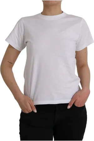 Balenciaga Dames, Tops, Wit, Maat: XS Katoen