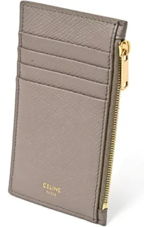 Céline Dames, Pre-owned, Grijs, Maat: ONE Size Leer