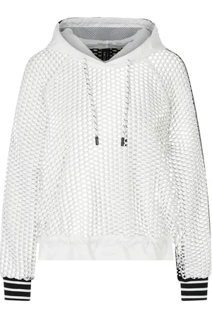 Marc Cain Dames, Sweatshirts & Hoodies, Wit, Maat: S
