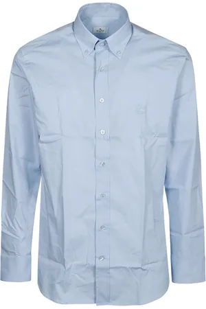 Etro Heren, Overhemden, Blauw, Maat: 2XL Katoen