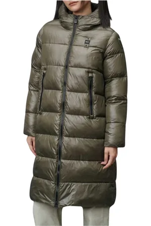 Blauer Dames, Mantels, Groen, Maat: M Nylon