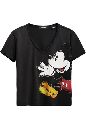 Desigual Dames, Tops, Zwart, Maat: XS Katoen