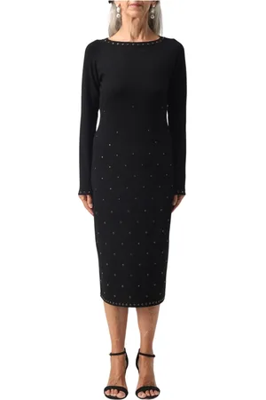 Twin-Set Dames, Jurken, Zwart, Maat: XS