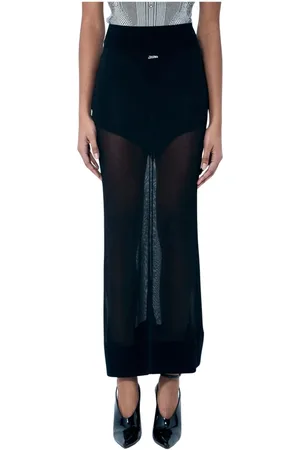Jean Paul Gaultier Dames, Rokken, Zwart, Maat: S Viscose