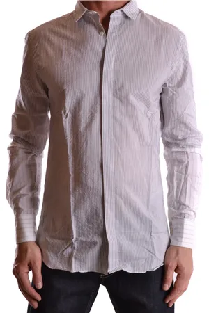 Neil Barrett Heren, Overhemden, Grijs, Maat: 2XL
