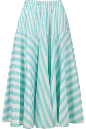 Patou Dames, Rokken, Blauw, Maat: M Katoen