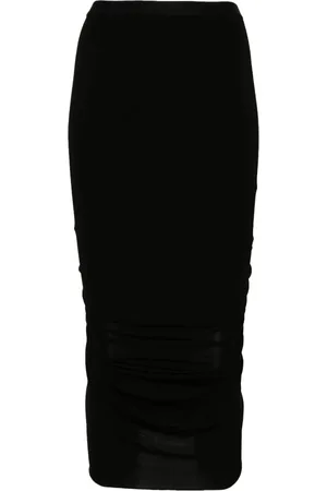Rick Owens Dames, Rokken, Zwart, Maat: XS