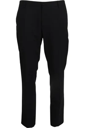 Dolce & Gabbana Heren, Broeken, Grijs, Maat: 2XL Wol