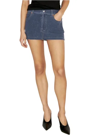 Alexander Wang Dames, Rokken, Blauw, Maat: L Denim