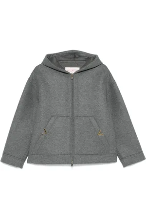 VALENTINO Dames, Jassen, Grijs, Maat: S Wol