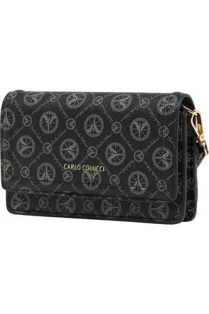 Carlo Colucci Dames, Tassen, Zwart, Maat: ONE Size