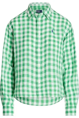 Ralph Lauren Dames, Blouses & Shirts, Veelkleurig, Maat: S Linnen