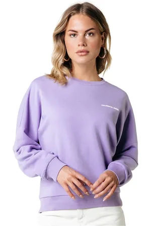 Colourful rebel Dames, Sweatshirts & Hoodies, Paars, Maat: L Katoen