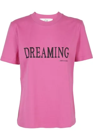 Alberta Ferretti Dames, Tops, Roze, Maat: XS Katoen