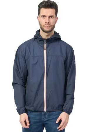 ECOALF Heren, Jassen, Blauw, Maat: M Poliester