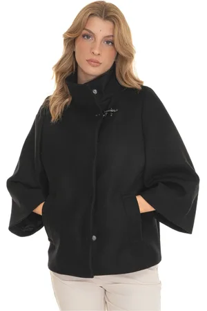 FAY Dames, Jassen, Zwart, Maat: XL Wol