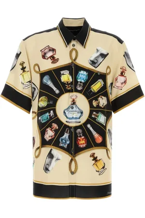 Dolce & Gabbana Heren, Overhemden, Veelkleurig, Maat: L Zijde