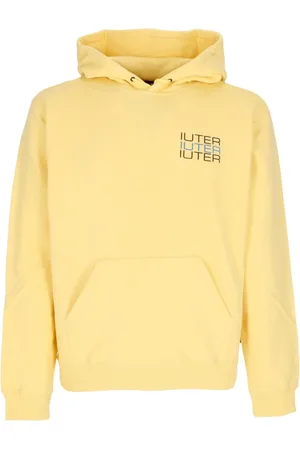 IUTER Heren, Sweatshirts & Hoodies, Geel, Maat: L Katoen