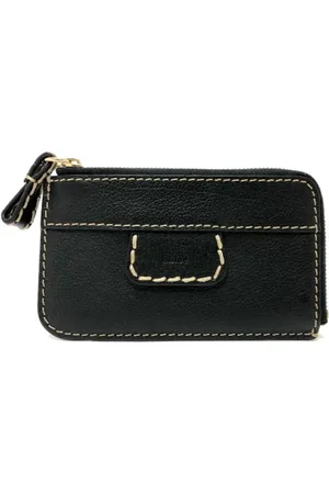 Chloé Dames, Pre-owned, Zwart, Maat: ONE Size Leer