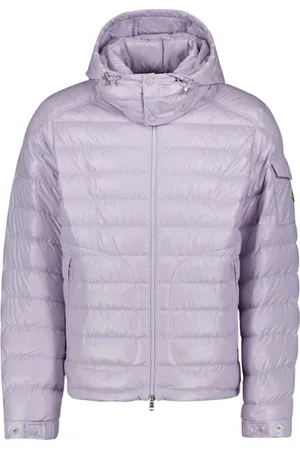 Moncler Heren, Jassen, Paars, Maat: XL Nylon
