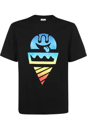 ICECREAM Heren, Tops, Zwart, Maat: M Katoen