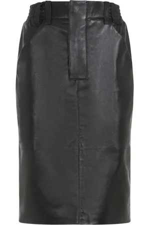 Saint Laurent Dames, Rokken, Zwart, Maat: S Zijde