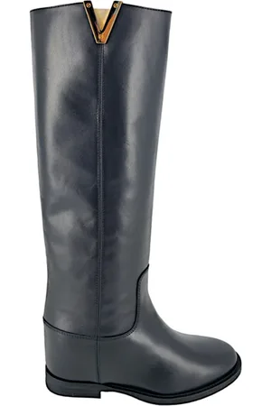 Via Roma Dames, Schoenen, Zwart, Maat: 41 EU Leer