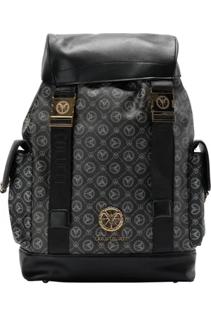 Carlo Colucci Unisex, Tassen, Zwart, Maat: ONE Size