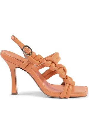 DEE OCLEPPO Dames, Schoenen, Oranje, Maat: 37 1/2 EU Leer