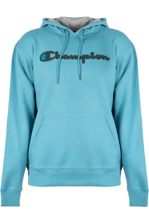 Champion Heren, Sweatshirts & Hoodies, Blauw, Maat: S Katoen