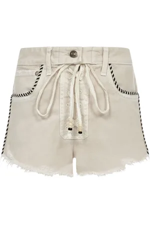 Alanui Dames, Korte broeken, , Maat: W27 Denim