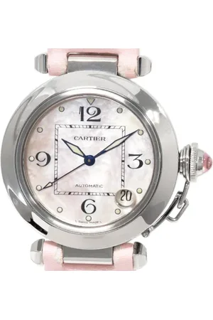 Cartier Dames, Pre-owned, Roze, Maat: ONE Size Leer
