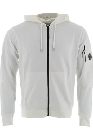 C.P. Company Heren, Sweatshirts & Hoodies, Wit, Maat: XL Katoen