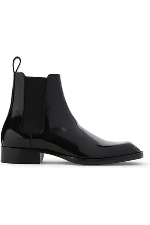 Saint Laurent Heren, Schoenen, Zwart, Maat: 45 EU Leer
