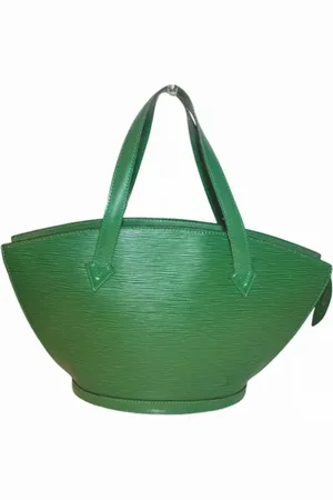 LOUIS VUITTON Dames, Pre-owned, Groen, Maat: ONE Size Leer