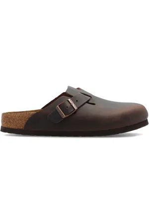 Birkenstock Dames, Schoenen, Bruin, Maat: 41 EU Leer