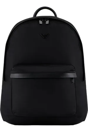 Emporio Armani Heren, Tassen, Zwart, Maat: ONE Size Nylon