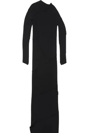 Balenciaga Dames, Jurken, Zwart, Maat: M Viscose