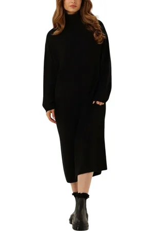 Moss Copenhagen Dames, Jurken, Zwart, Maat: XS