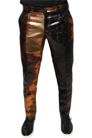 Dolce & Gabbana Heren, Broeken, Veelkleurig, Maat: M Zijde