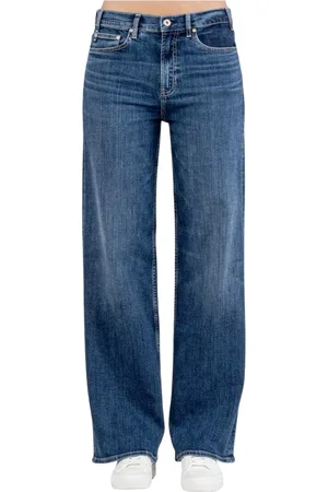 Adriano Goldschmied Dames, Jeans, Blauw, Maat: W26 Katoen