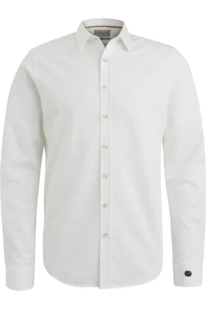 Cast Iron Heren, Overhemden, Wit, Maat: XL Jersey