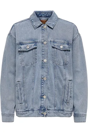 ONLY Dames, Jassen, Blauw, Maat: M Denim