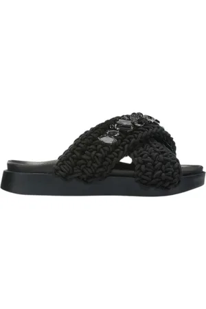 INUIKII Dames, Schoenen, Zwart, Maat: 38 EU Leer