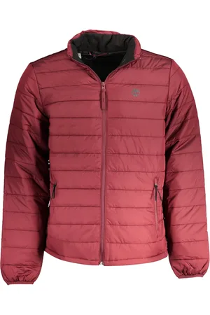 Timberland Heren, Jassen, Rood, Maat: M Nylon