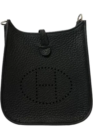 Hermès Dames, Pre-owned, Zwart, Maat: ONE Size Leer