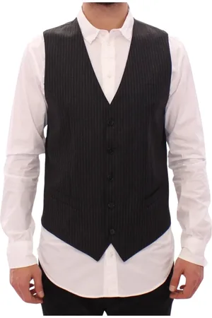Dolce & Gabbana Heren, Pakken, Grijs, Maat: M Wol