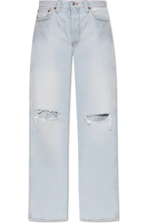 RE/DONE Dames, Jeans, Blauw, Maat: W30 Katoen