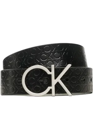 Calvin Klein Dames, Accessoires, Zwart, Maat: 90 CM Leer