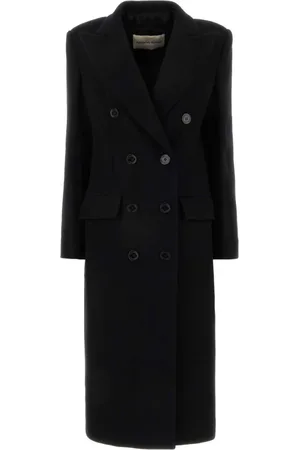 ALEXANDRE VAUTHIER Dames, Mantels, Zwart, Maat: S Wol